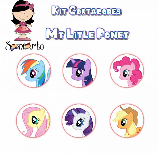 Cortadores My Litle Poney